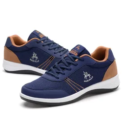 Paul Mesh Doek Mannen Schoenen Golf Sport Loopschoenen Casual Reizen Tij Luchtkussen Schoenen Tennis Ademen Mannen Sneakers