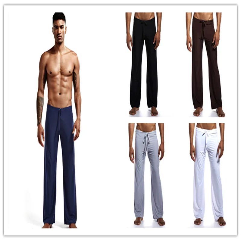 Pantalones largos de seda de hielo para hombre - details 1