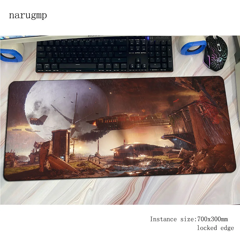 Destiny – tapis de souris 2 locrkand pour gaming, 700x300mm, pour ordinateur de bureau haut de gamme