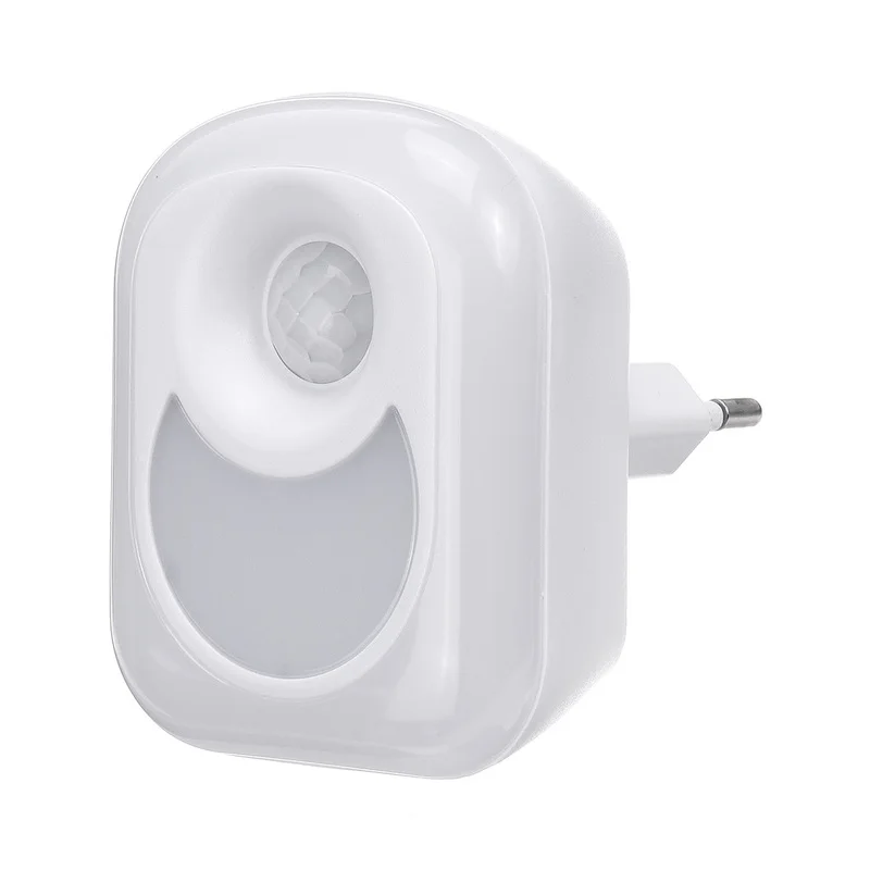 Lâmpada de parede ac 220 v luz da noite com sensor movimento pir infravermelho humano ativado 26 led lâmpada parede emergência corredor quarto casa