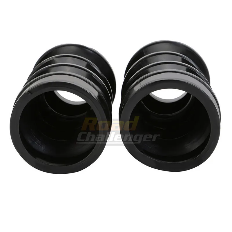 Motorcycle Gaiters Gators Boots 2Pcs Rubber Fork Dust Cover For Harley for Sportster for Dyna FX XL 883 Accessories