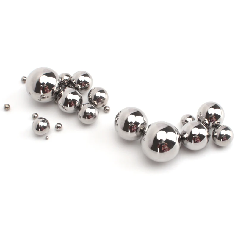 100Pcs 1mm-10mm sfera in acciaio A2 304 acciaio inossidabile grado 200 cuscinetti a sfera in acciaio