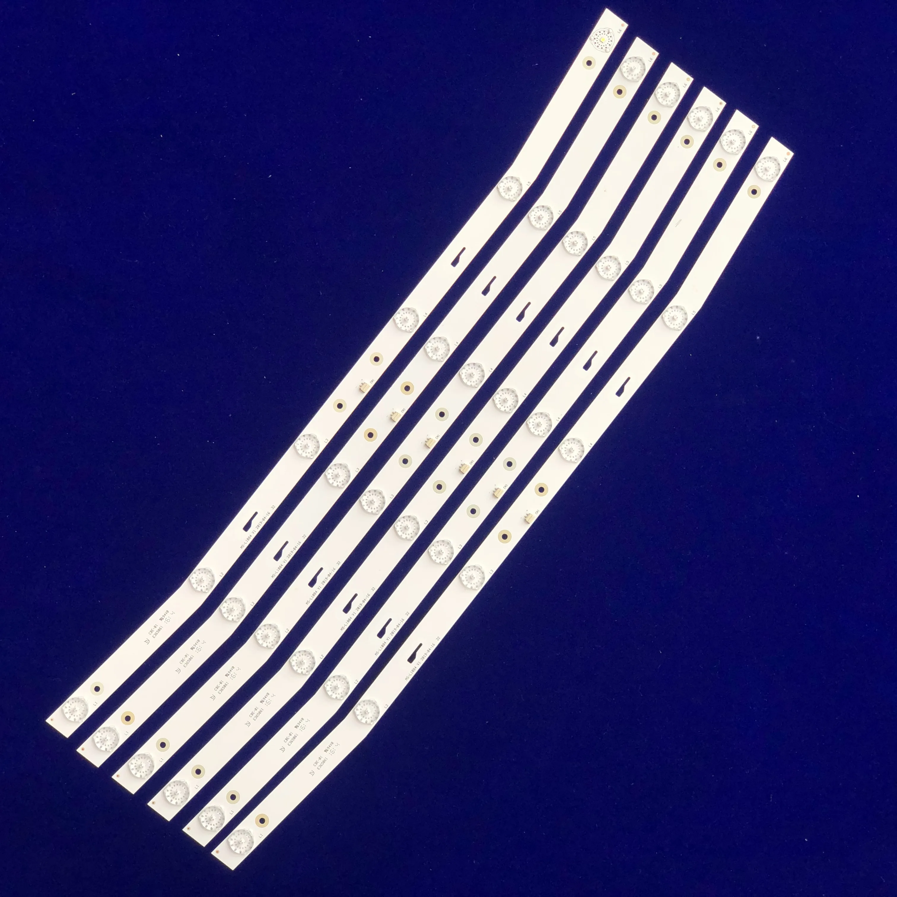 

8PCS LED Backlight Strip JS-D-JP3220-061EC XS-D-JP3220-061EC E32F2000 MCPCB AKTV3212 AKTV3216 E32-0A35 MS-L1160 V320BJ7-PE1