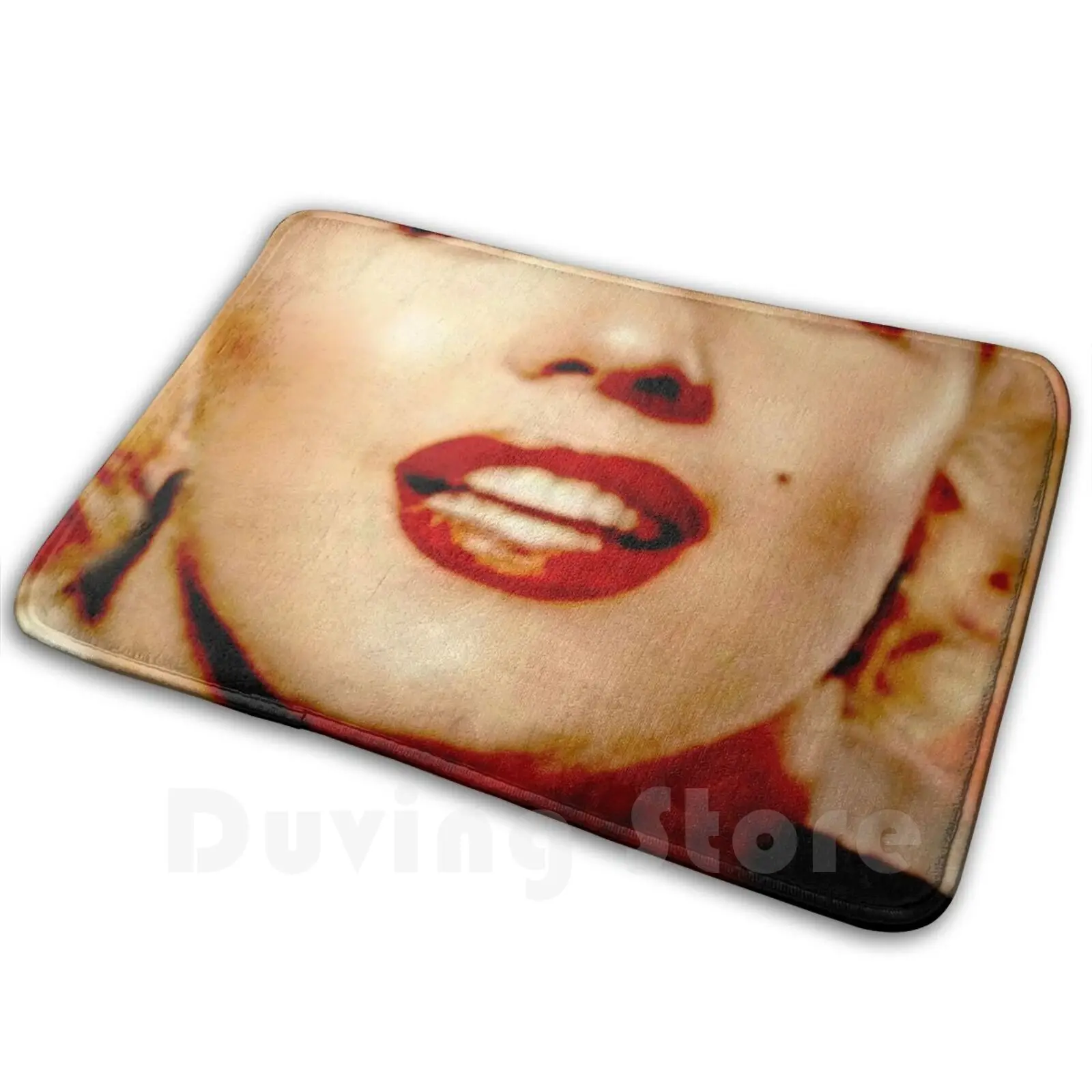 

Marilyn Monroe " Beauty Has No Skin Tone " | Medium Skin Tone Marilyn Carpet Mat Rug Cushion Soft Non-Slip Marilyn