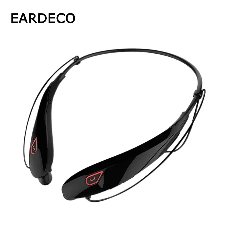 EARDECO Large Battery Bluetooth Headphone Handsfree Sport Wireless Headphones Neckband Earphones Bass Headset with Mic Stereo