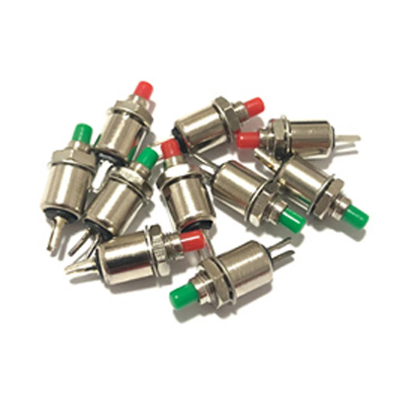 10pcs DS-402 Self-reset Micro Button Switch 0.5A/125V 5mm Spring Return Momentary Mini Push