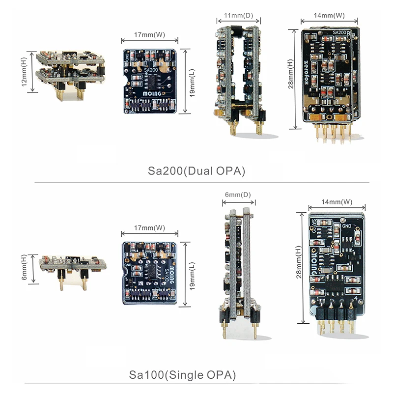 HI end discrete module of HDAM single Operational Amplifier Individual Components To upgrade Muses03 OPA627BP AD797 op amp