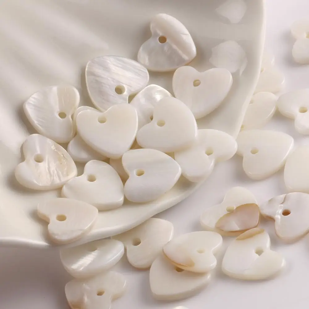 Imagen 3: Dijes de concha de nácar redondos de estrella blanca, colgantes de collar de concha Natural para fabricación de joyería, accesorios de pendientes DIY, 30 Uds.