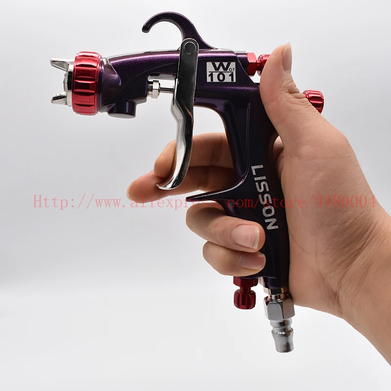 High quality spray gun gravity spray gun air spray gun 1.0mm 1.3mm 1.5mm 400CC plastic pot professional car spraying tool