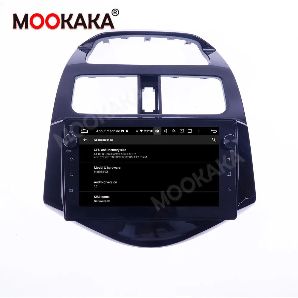 for Chevrolet Spark 10-14  128GB Carplay Android 10.0 Car Multimedia Player Auto Radio GPS Navigation Audio Stereo Head Unit DSP