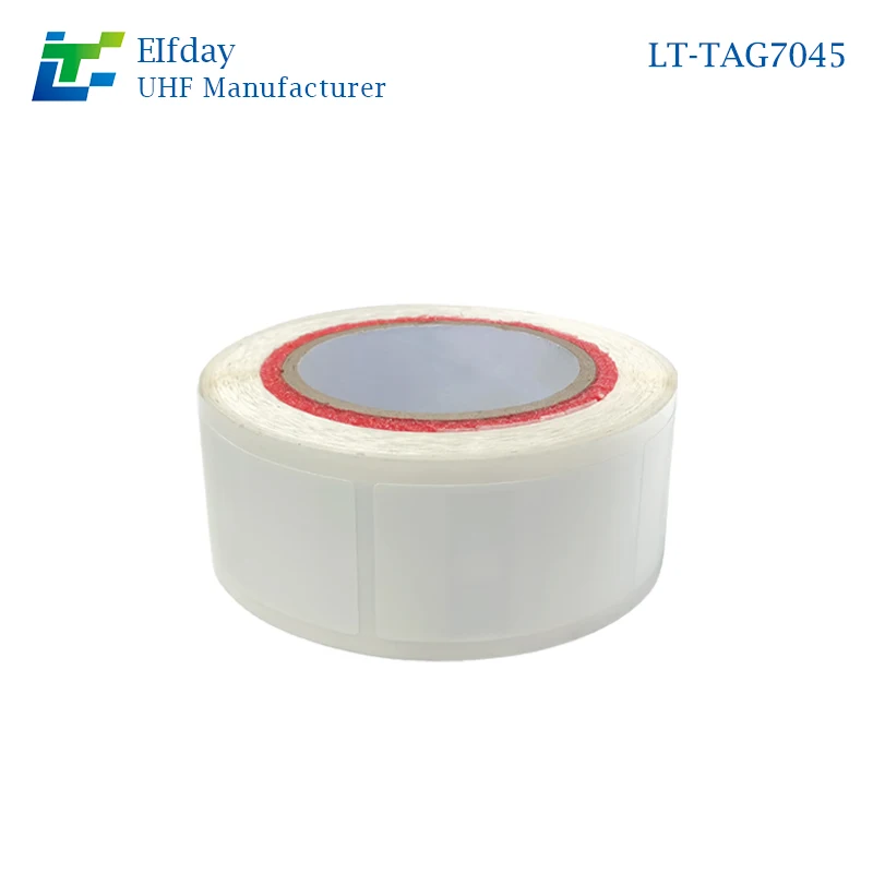 RFID label 100PCS RFID Electronic Tag UHF Unmanned Supermarket Self-Adhesive Label Coated Paper Pet Plus Light Film Sticker