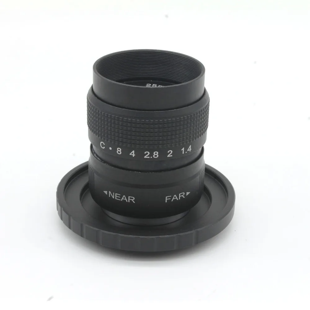 GloryStar 25 مللي متر F1.4 CCTV فيلم التلفزيون عدسة C جبل ل فوجي فوجي فيلم X-Pro1 (C-FX) شحن مجاني