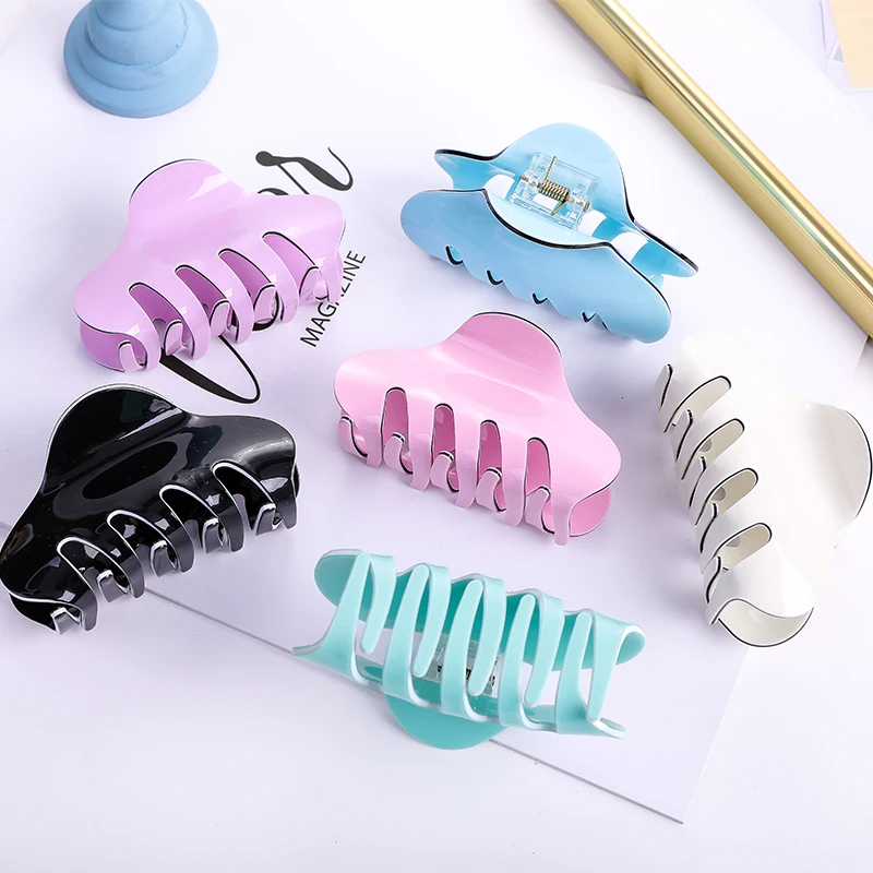 Hairpin back head hair clip headdress plate hair grab clip bath top clip hairpin adult female clip for face washing