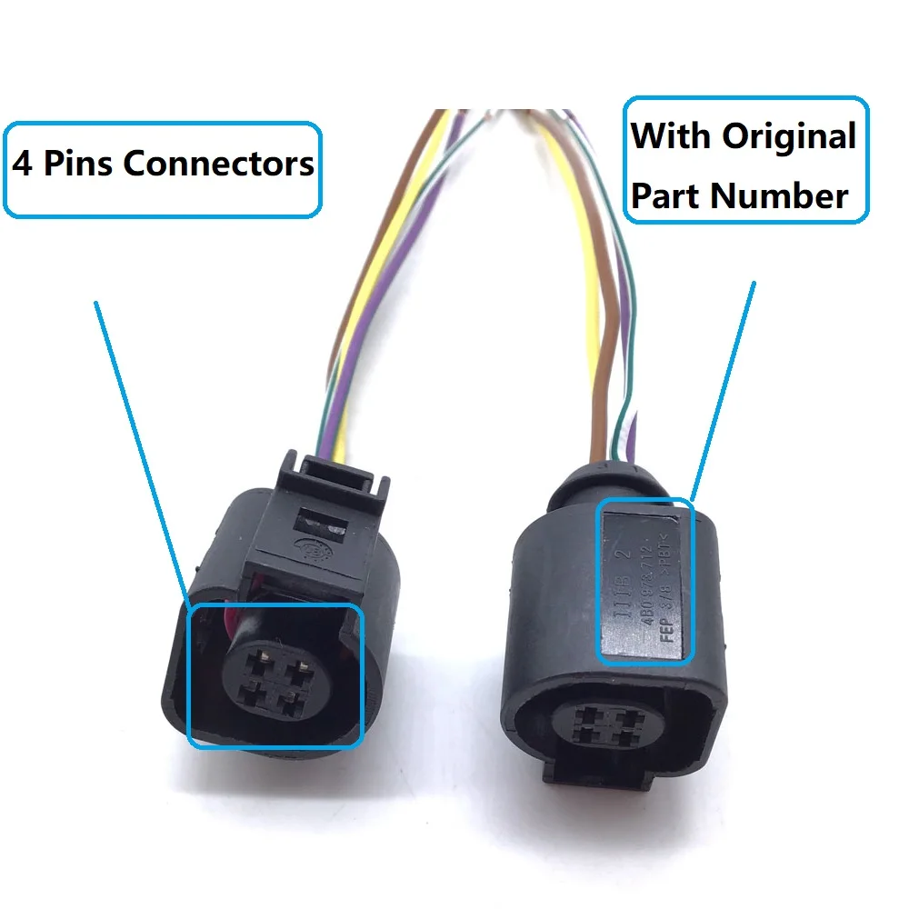 Sensor atau konektor tuas lampu depan kiri & kanan untuk Audi A6 SLS020 Sensor 44f0 941 285F 4F0 941 286B