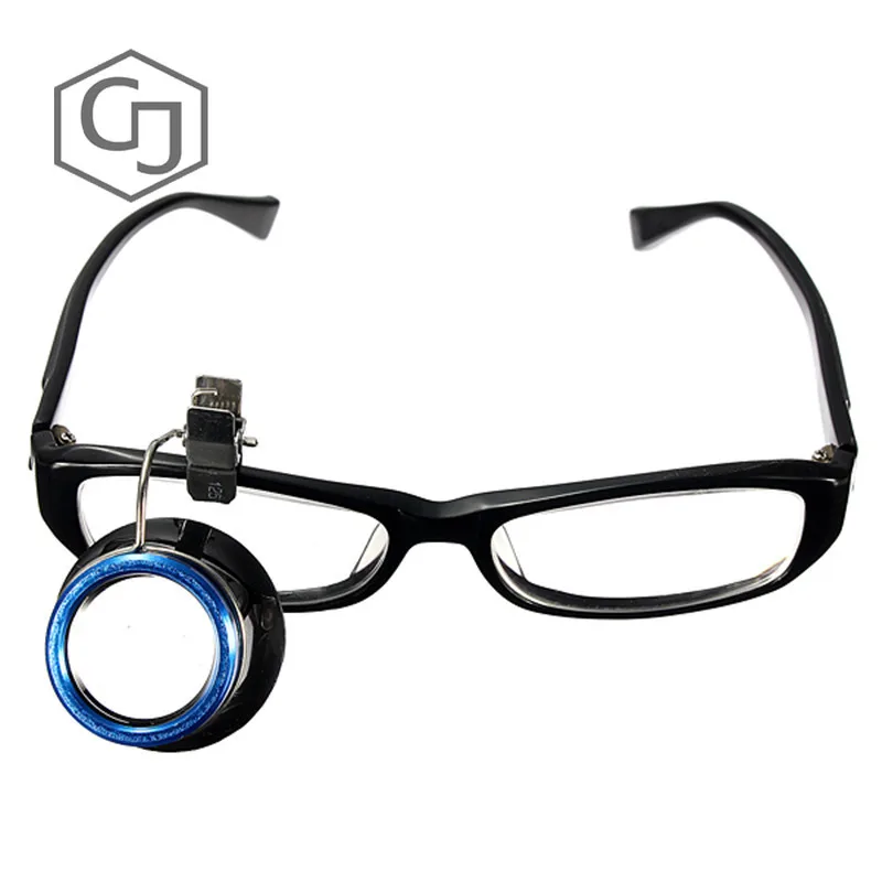 Best Promotion 10x Clip-On Eyeglass Magnifier Loupes Magnifying Lens Watchmakers Jewellers Tool Watch Repair Tool