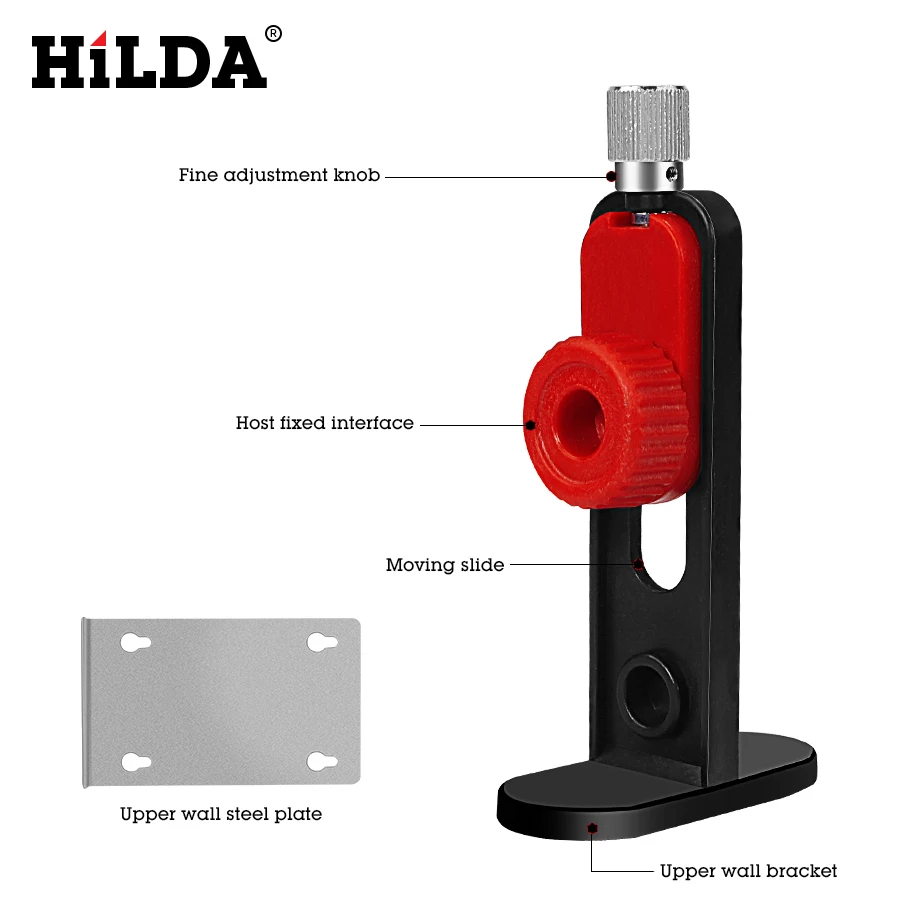 HILDA laser level bracket leveling super strong iron magnetic adsorption bracket for laser levels laser level tripod