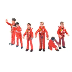 1PCS Model Rescue Boat Accessories Miniature Marine Doll 6 Sizes Simulation Staff Spare Parts for DIY Assembly Toy Ship