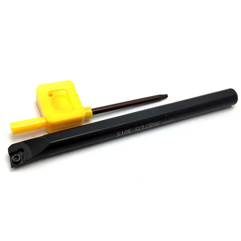 S10K-SCLCR06 S10K-SCLCL06 95 gradi spirale strumento di tornitura bar noioso strumento esterno 10 pz CCMT060204 tornitura inserire tornio parti troppo