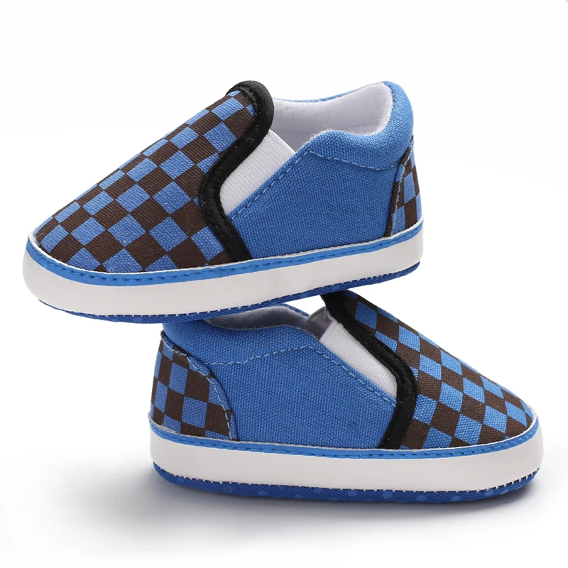 2025 neue Baby Leinwand Turnschuhe Anti-slip Weiche Plaid Baby Junge Mädchen Schuhe Neugeborene Erste Wanderer Infant Baby unisex Casual Schuhe – Detail 19