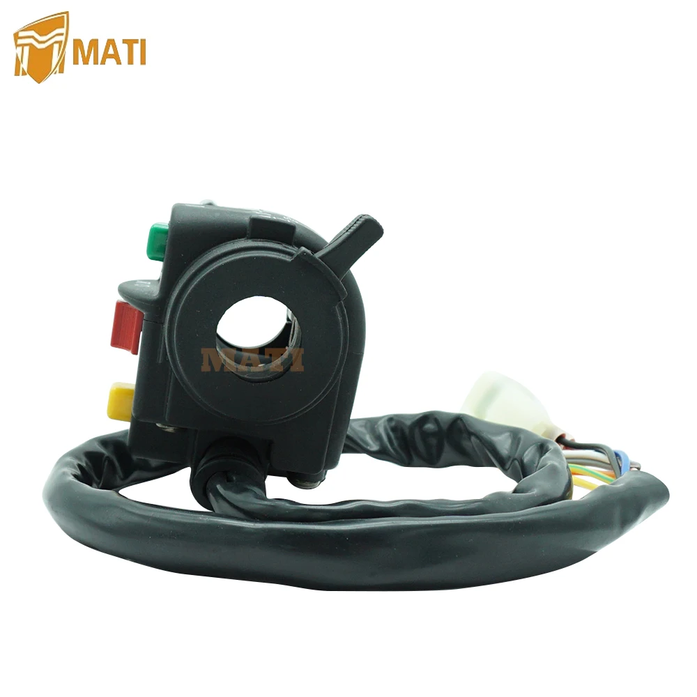 Mati Links Stuur Schakelaar Controle Start Stop Koplamp Voor Atv Arctic Cat 375 400 500 650 Automatische V-2 Vervanging 0409-022