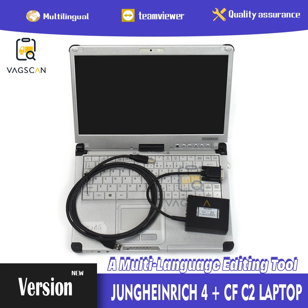 

For JUDIT Interface for Jungheinrich 4 + CF19 CF C2 Laptop for Judit forklift Truck auto Diagnostic tool