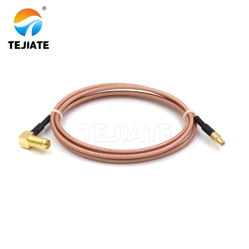 1PCS TEJIATE Adapter Cable MCX To RPSMA Type MCX-J Convert RPSMA-KW 8-90CM 1M 1.5M 2M Length Connector RG316 Wire