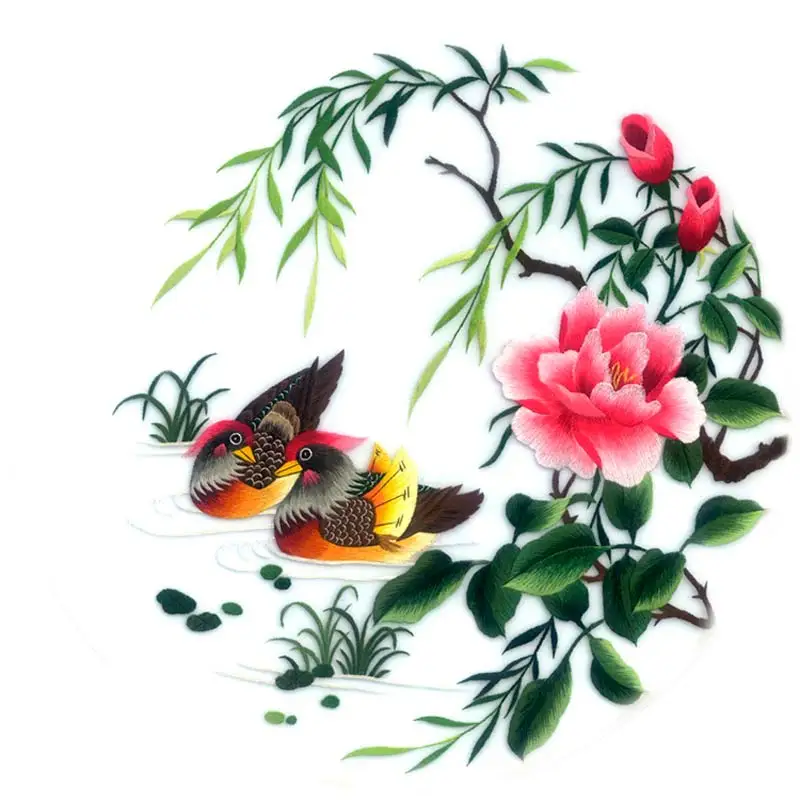 diy 100% silk thread Embroidery kit / Suzhou Classical Embroidery Chinese traditional art of embroidery/Cross Stitch Kits