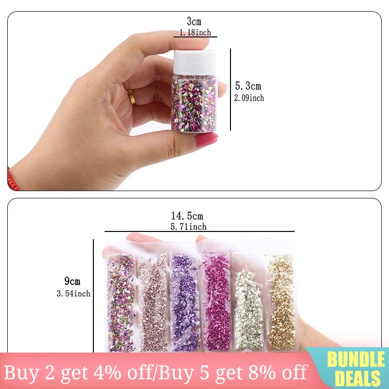 Epoxy Resin Colorful Metallic Sandstone Nail Art Gravel Filling Material UV Resin Epoxy Mold Filler For DIY Jewelry Making Tools view 2