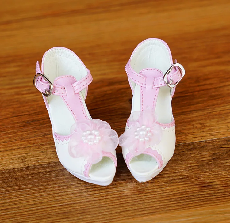 1/3 Schaal Bjd Sd Pop Boog-Knoop Hoge Hakken Lace Schoenen Voor SD13 Meisje Pop Accessoires. Exclusief Pop En Andere C0627