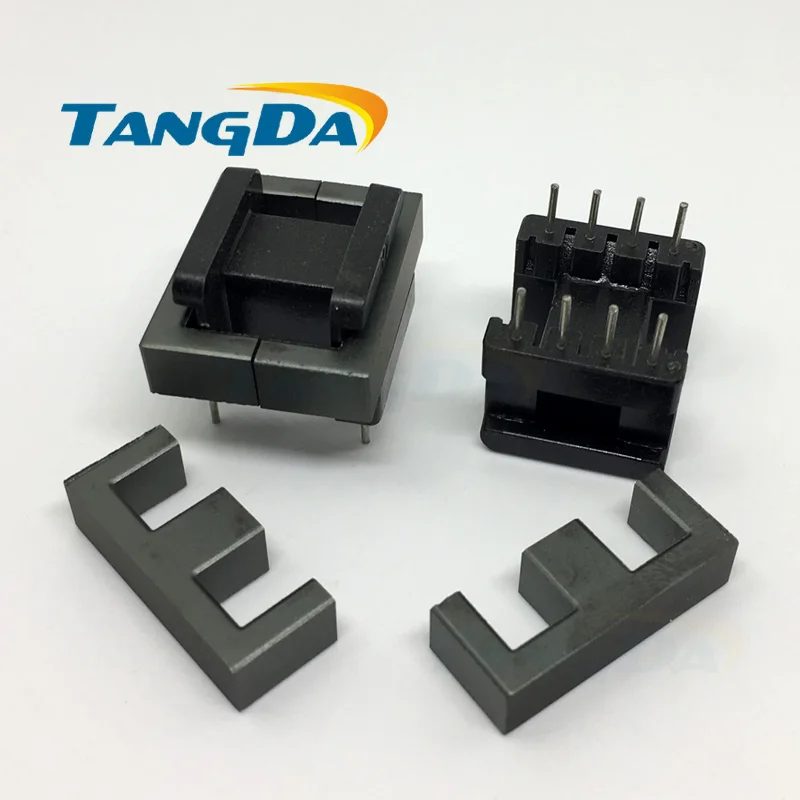 

EE 25 Tangda EE25 core EE Bobbin magnetic core + skeleton soft magnetism ferrites magnetic core 4+4pin 8P SMPS RF Transformers A