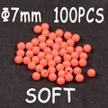 100 piezas de 7 mm ROJO