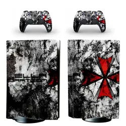 Umbrella PS5 Standard Disc Edition Skin Sticker Decal Cover for Console & Controller PS5 Skin Sticker Vinyl
