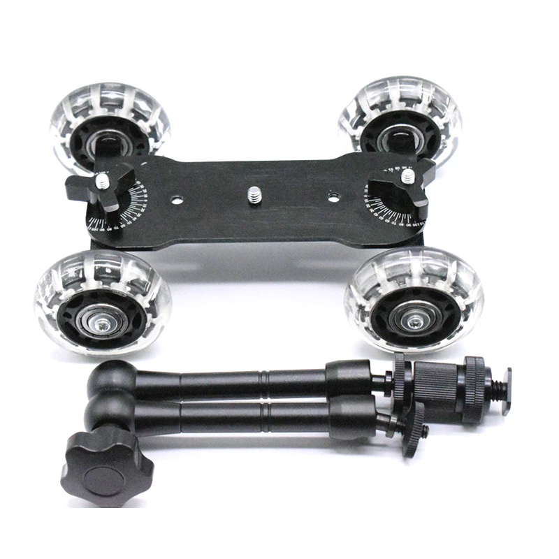 Mobile Rolling Sliding Dolly Stabilizer Skater Slider +11\
