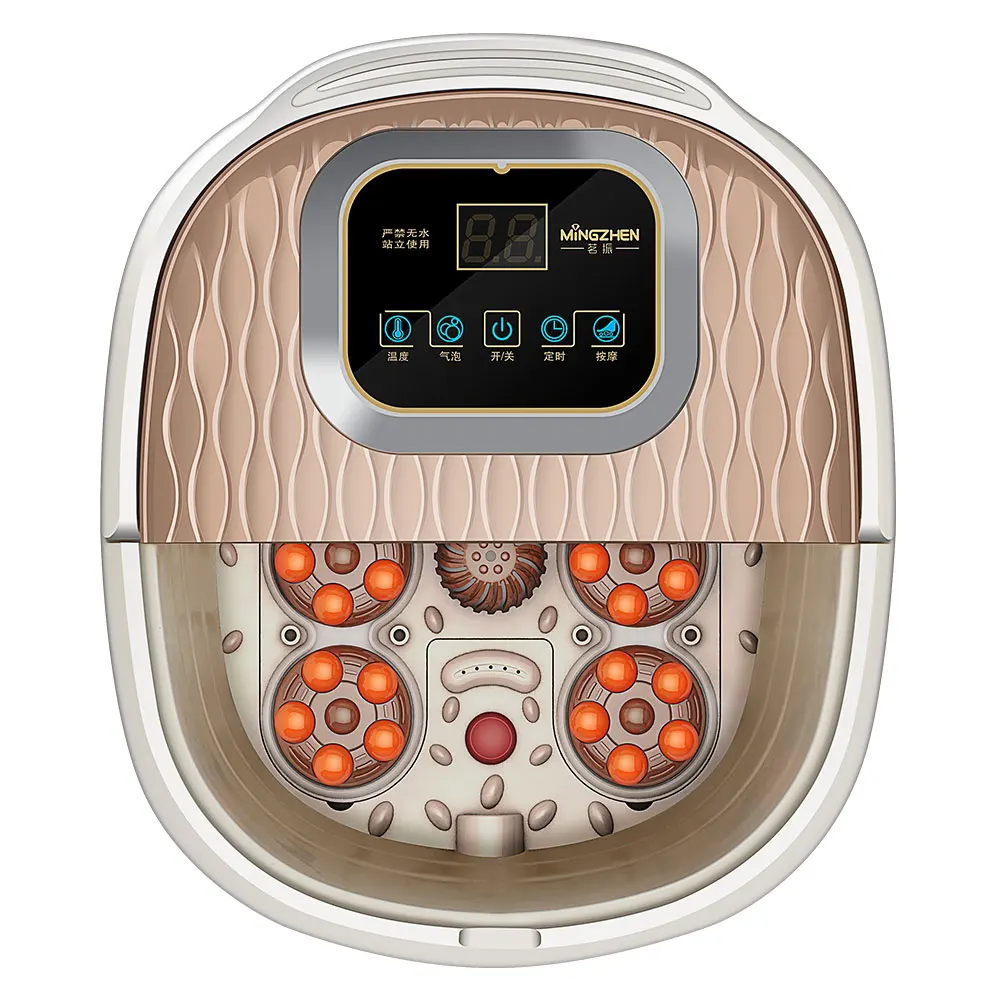 เท้าสปาแป้งนวดอ่างปรับอุณหภูมิ Detox เท้าห้องอบไอน้ำ Pedicure ด้วยเครื่องทำความร้อน