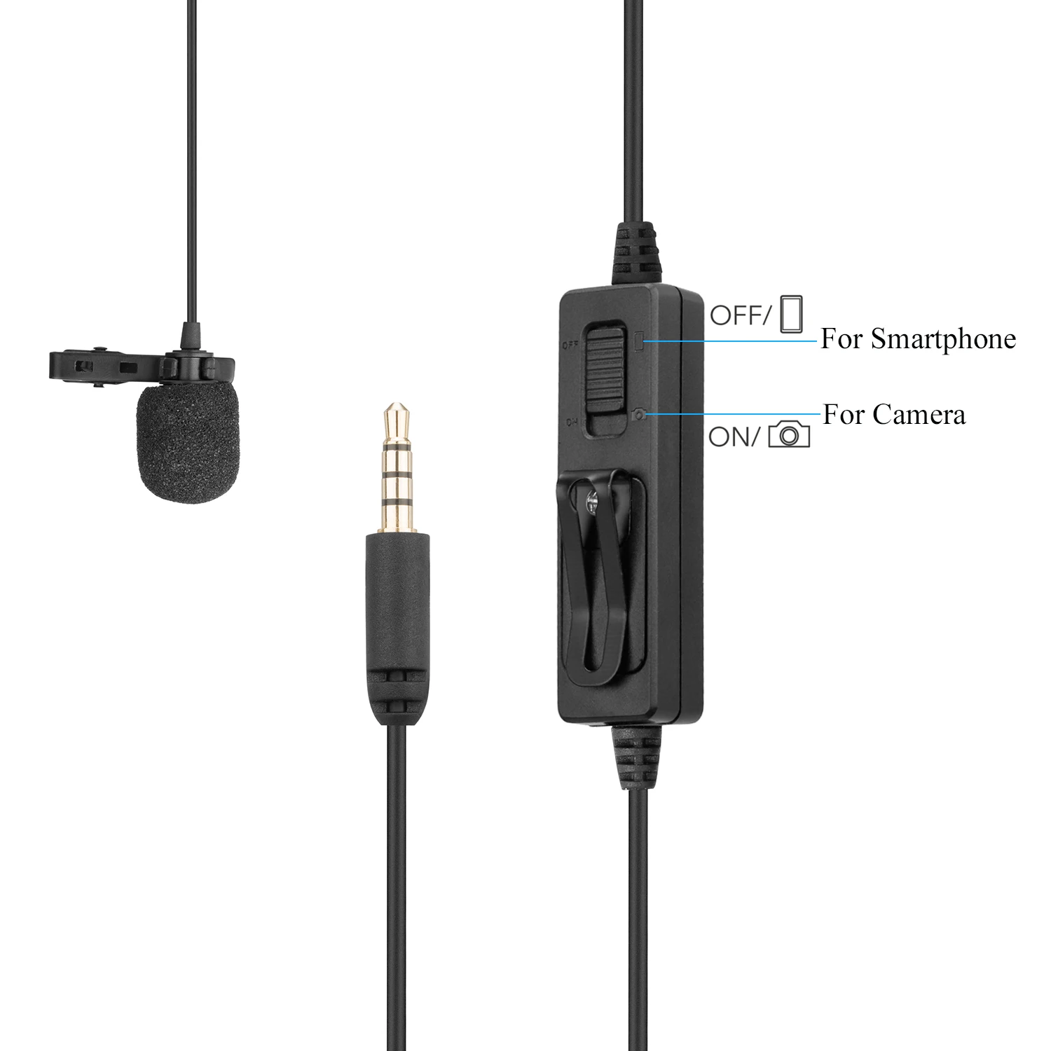 Imagem -06 - Saramonic Lavmicro Series Broadcast-qualidade Microfone de Lavalier para Dispositivos Ios Android Mac pc Tablets Câmera para Vlog Podcast Relatório