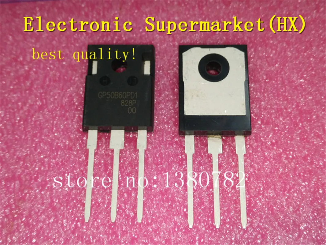 

Free shipping 10pcs/lot IRGP50B60PD1 GP50B60PD1 IRGP50B60 TO-247 IC best quality.