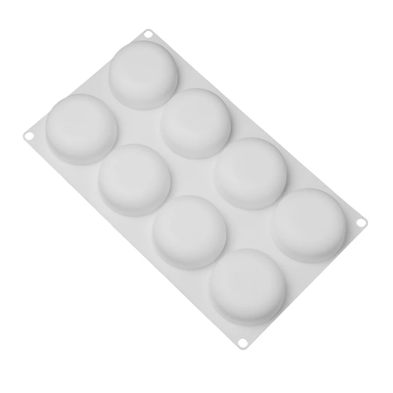 Stampo in Silicone a forma oblata stampo rotondo per Mousse per torta per teglia da forno per Dessert al cioccolato strumenti per decorare torte