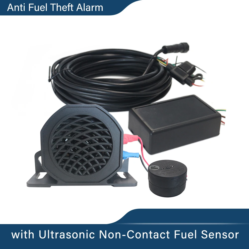 Non-Contact Fuel Theft Detector Fuel Monitoring System Anti Fuel Theft Alarm for Truck Car Ultrasonic Fuel Safe