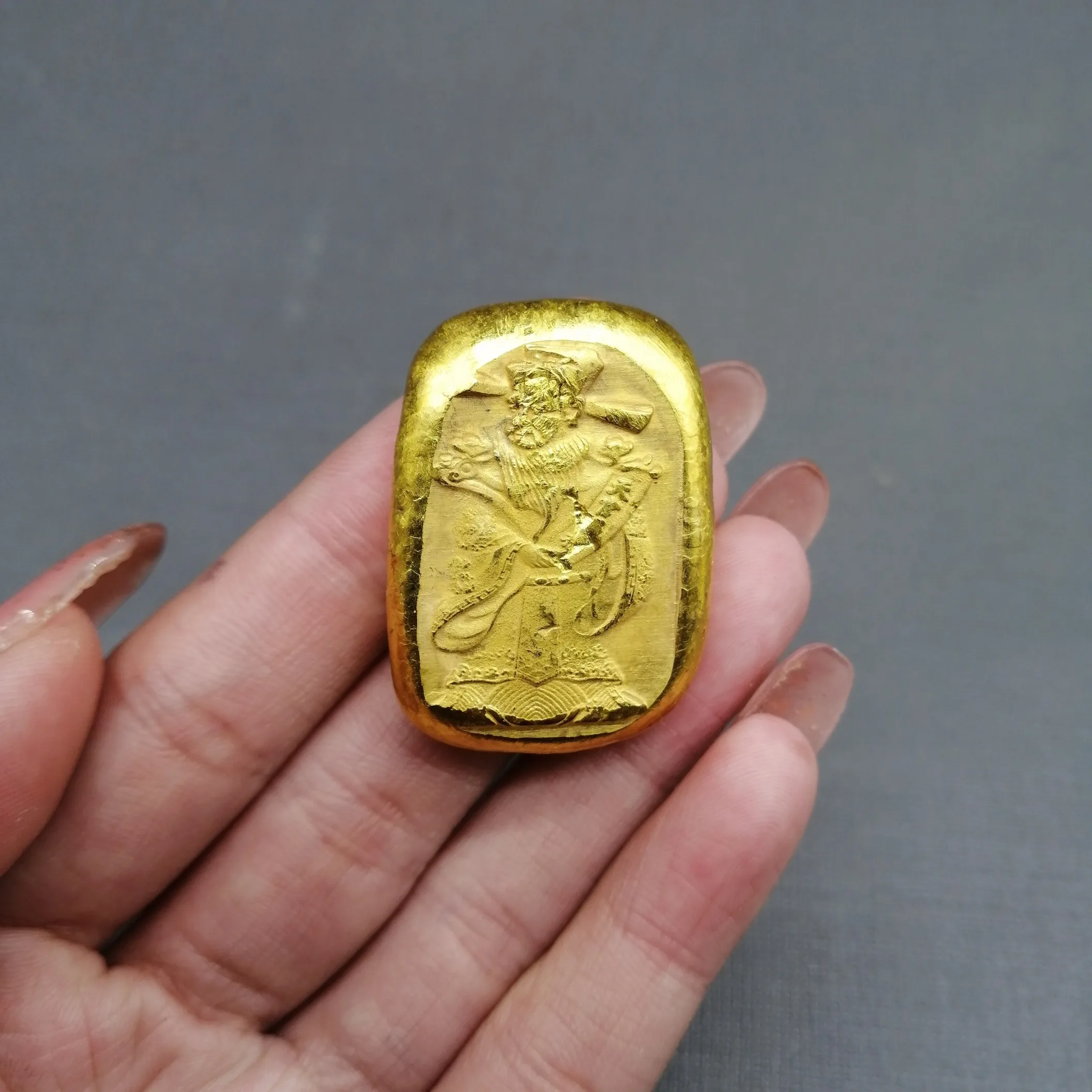 

Ancient Gold Bars Antique Crafts Fortune Nuggets Collections Coins Memorial Gifts