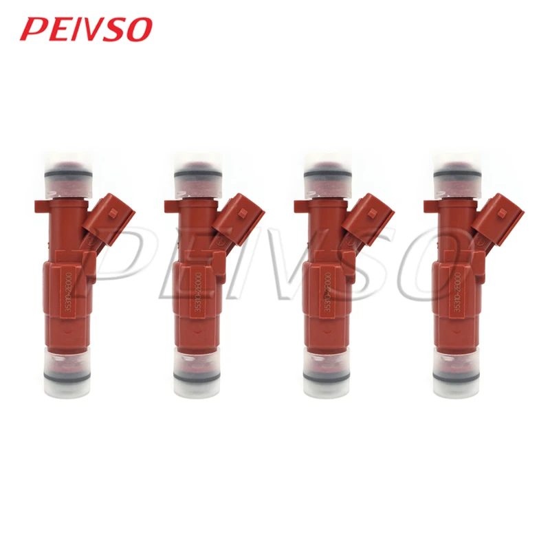 

PEIVSO 4pcs 35310-2E000 Fuel Injector For HYUNDAI&KIA ELANTRA / FORTE / SOUL 1.8L / 2.0L L4