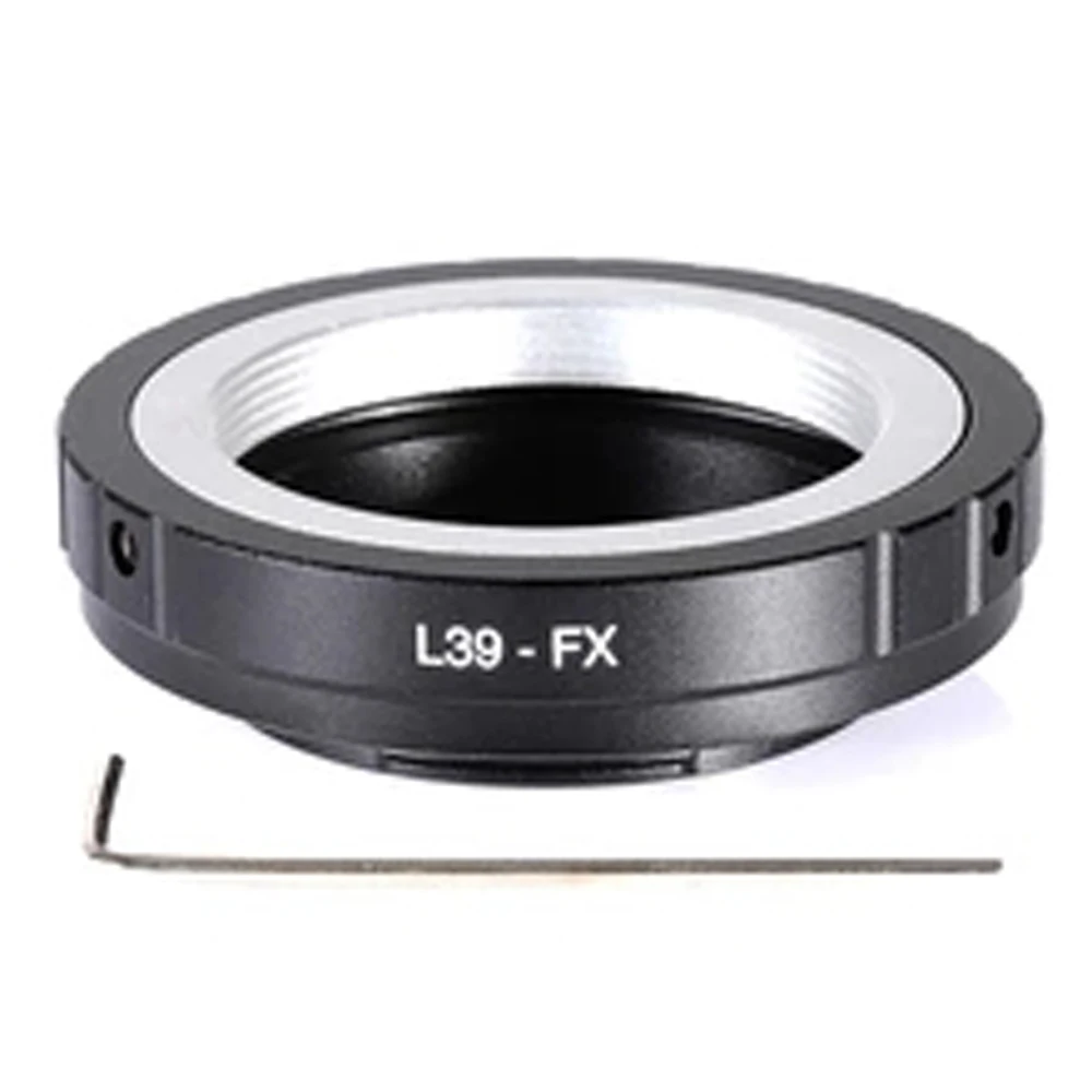 Leica L39 M39 Lens to Fujifilm Fuji FX X Mount X-Pro1 X-Pro2 X-E1 X-E2 X-E2S X-M1 X-A1 X-A2 X-T1 X-T10 X-T20 XQ2 Adapter + CAP