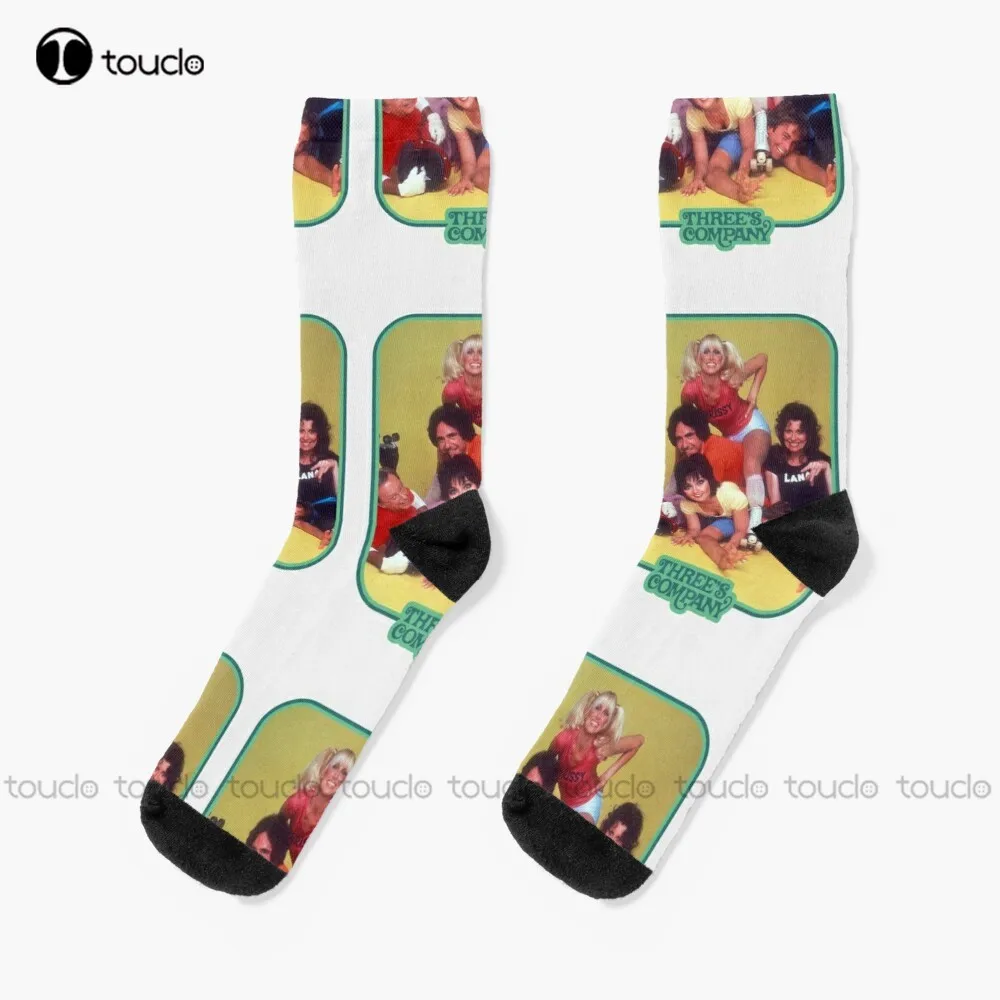 

Three'S Company Inspired Socks Socks Womens Unisex Adult Teen Youth Socks Personalized Custom 360° Digital Print