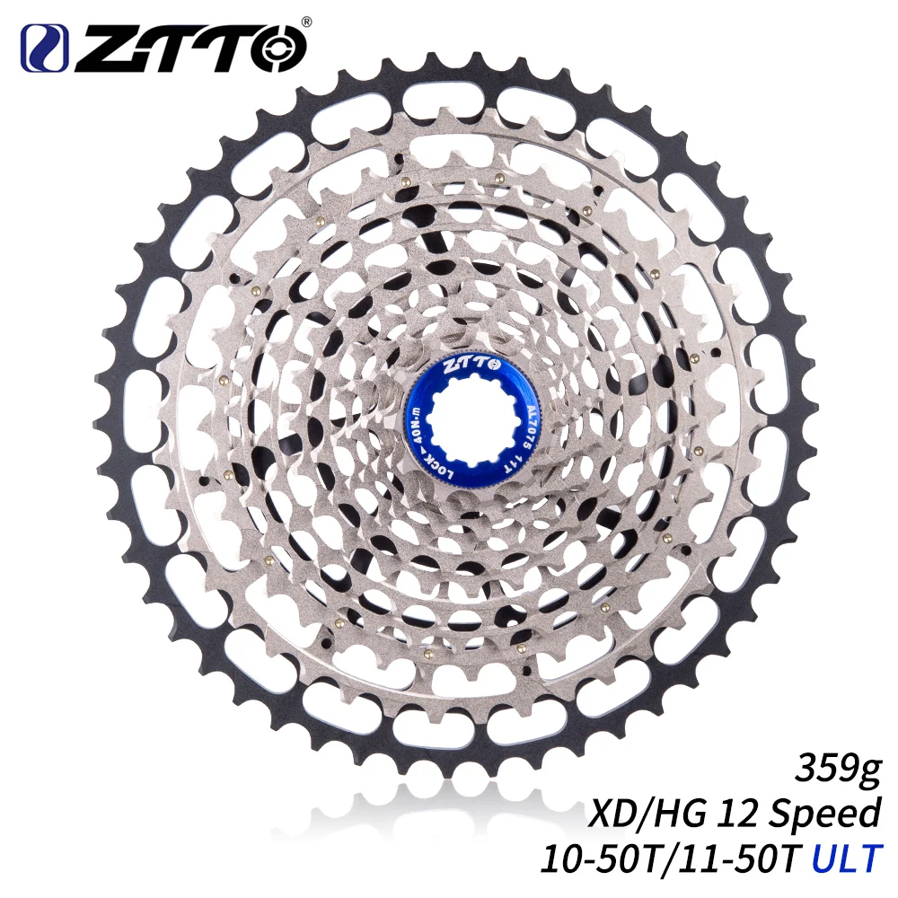 Ultimate 12 Speed Freewheel for MTB Bicycle, 10-50T, 11-50T, ULT XD Cassette, 12 Speed Compatible, HG Hub, 12V, GX Eagle, M9100