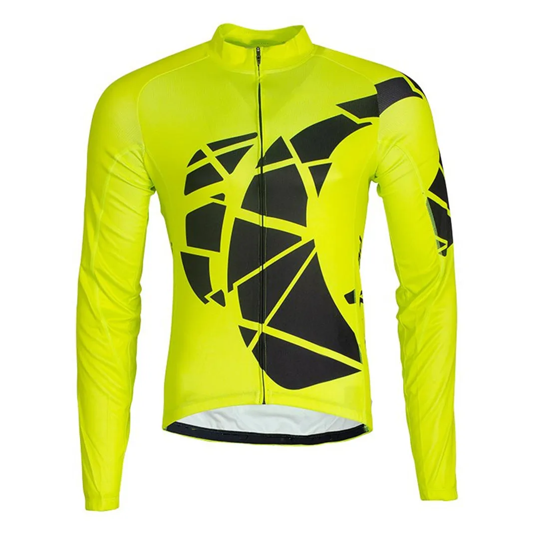 Wholesale Custom  Quick Dry OEM Cycling Jersey Digital New  Mountain Bicycle Long Sleeve Clothing 2021 Fashion Clothing Printing