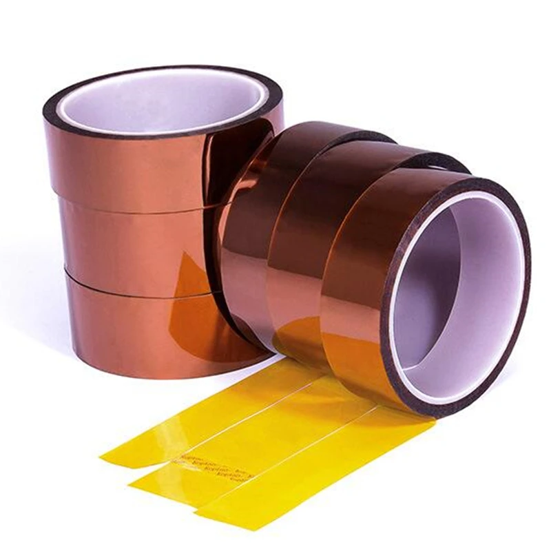 Kapton-Cinta de poliimida aislante eléctrica, cinta de calor para protección de aislamiento de PCB, 3-30mm