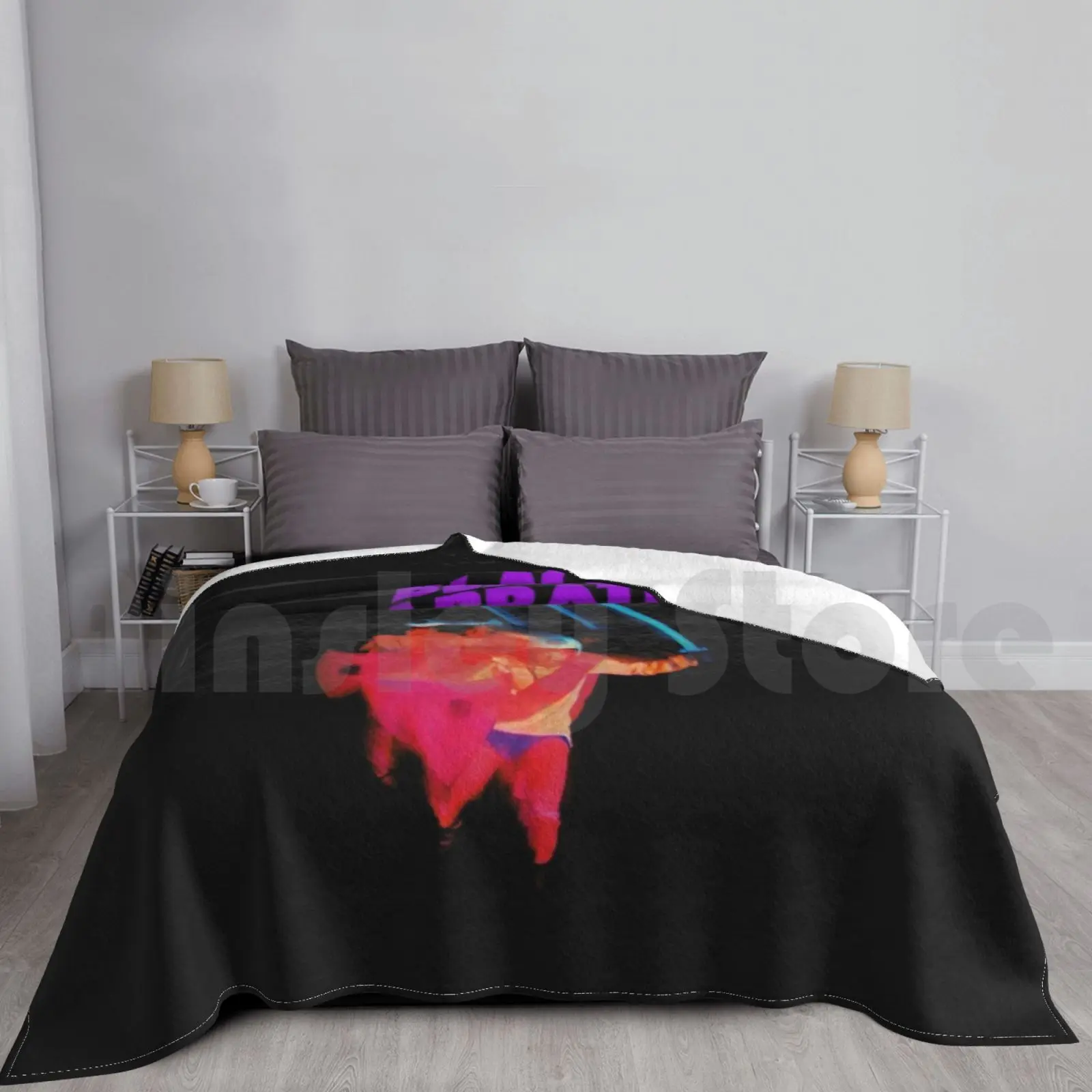 Blanket Fashion Custom Paranoid Sweet Leaf Nib Hard Heavy Metal 1970s 70s Iommi