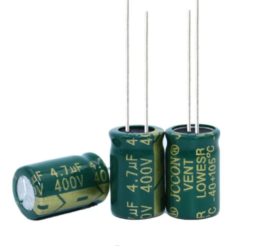 

20pcs/lot Higt quality 400V4.7UF 8*12mm 4.7UF 400V 8*12 Electrolytic capacitor