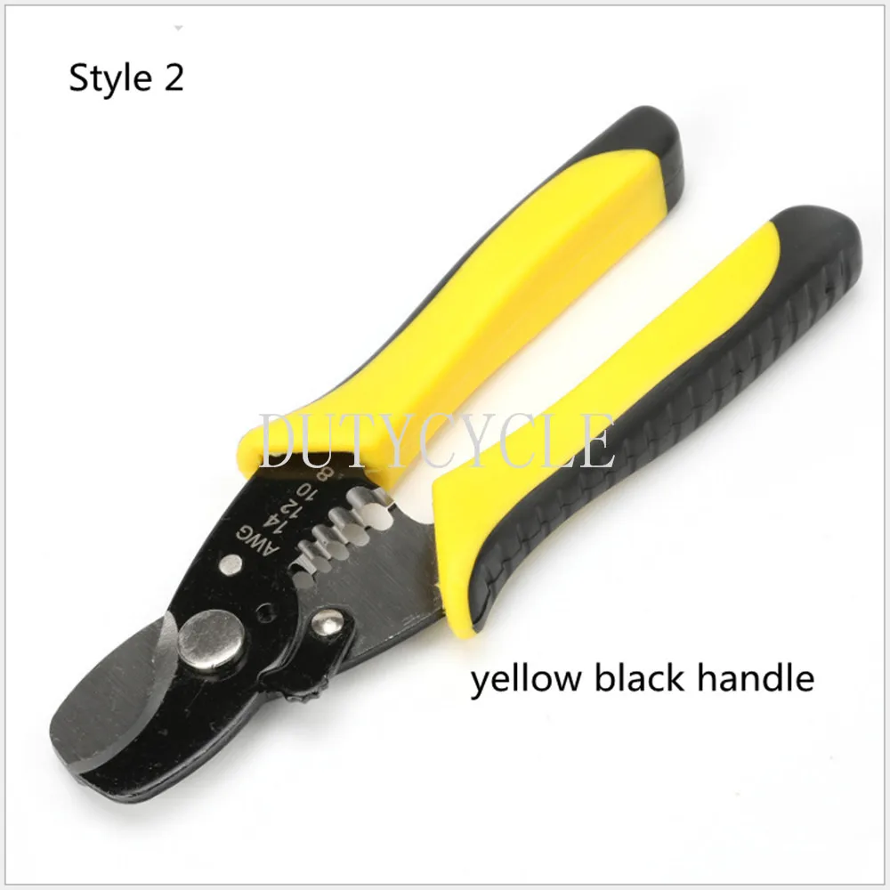 Multi-Functional Wire Stripping Pliers Wire Stripping Knife Cable Bolt Cutters Manual Wire Presser Pliers Electrical Tools