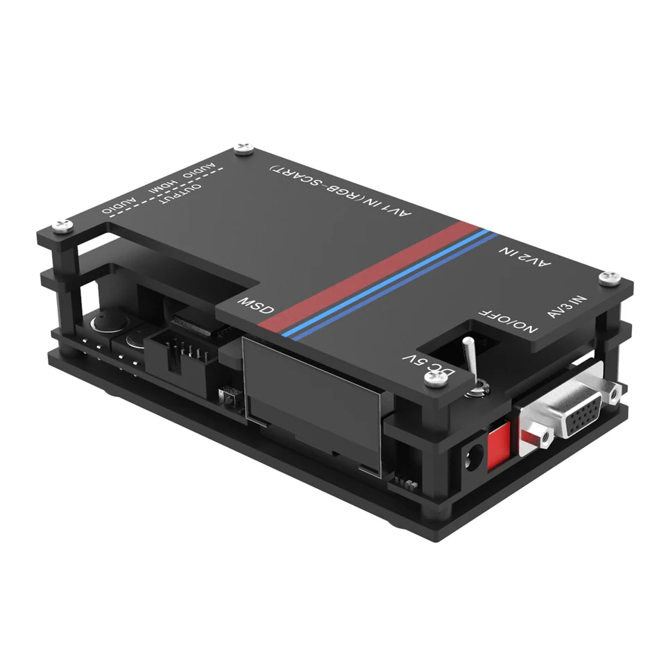 強化版 OSSC-X pro HDMI対応コンバーターキット、スーパーレトロゲーム