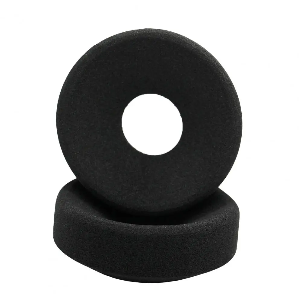 1 par de almofadas para fone de ouvido, isolamento de ruído, esponja elástica substituível, almofadas para jogos, para grade ps1000 gs1000i rs1i rs2i